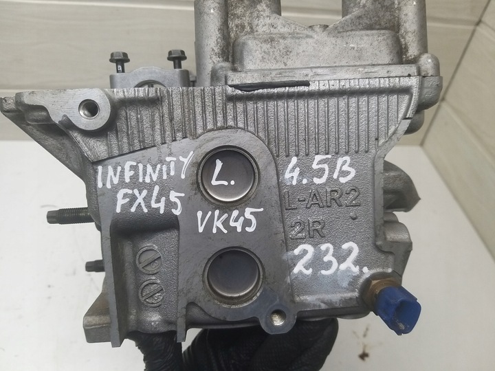 фото №16, Головка двигуна ліва справна infinity fx45 4.5b vk45 vk45de nissan l-ar2