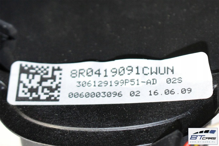 фото №8, Audi a4 a5 q5 руль кожа 8r0419091c 8k 8r0 419 091 c wun - чёрный 8r0