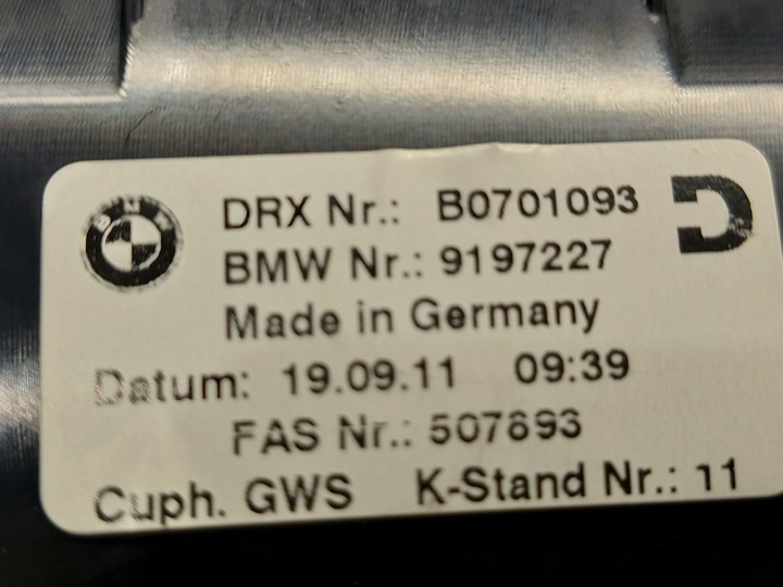 фото №14, Bmw 6 купе 640d f13 3.0 d 12r рамка тунелю підсклянник 9227718 англієць