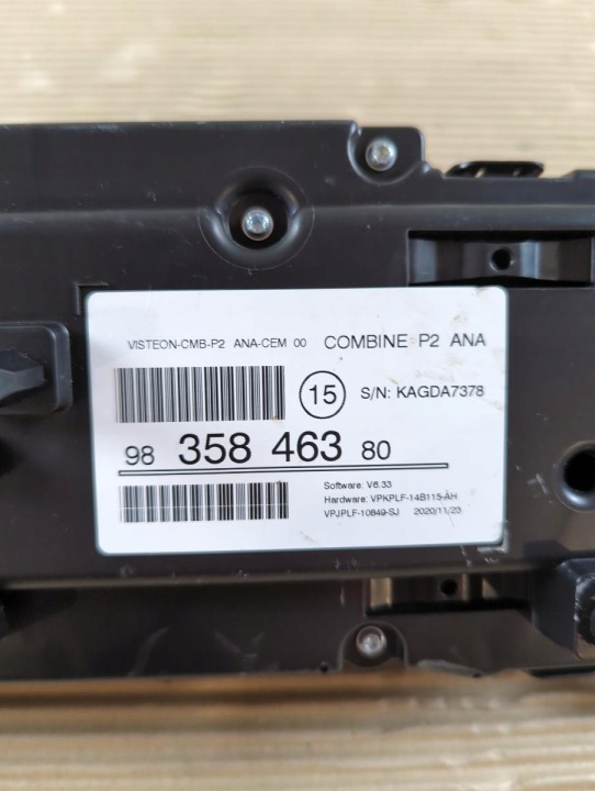 фото №6, Панель приборов 9835846380 peugeot 208 ii