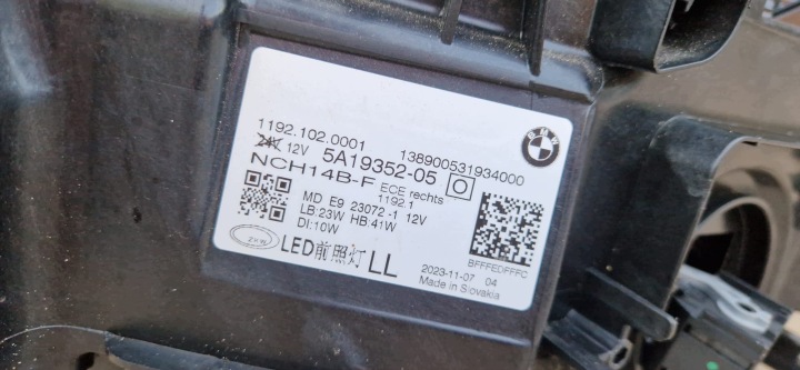 фото №10, Bmw 4 g22 g23 g26 фара права перед передня повний led гарна 5a19352-05