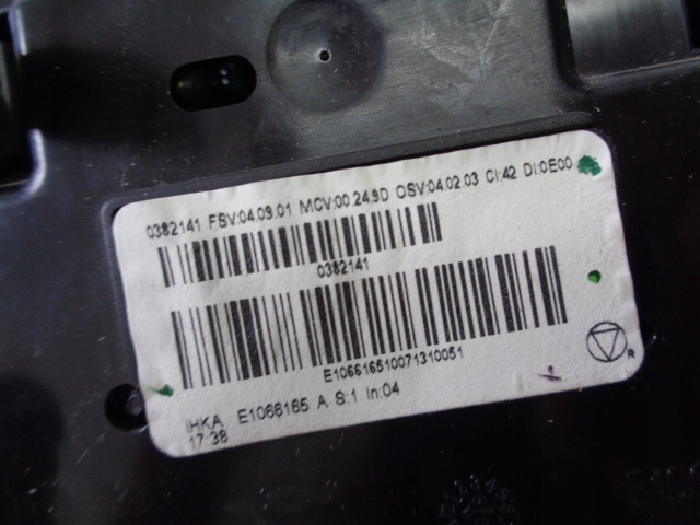 фото №8, Панель климат-контроля mini countryman r60 2010-2016