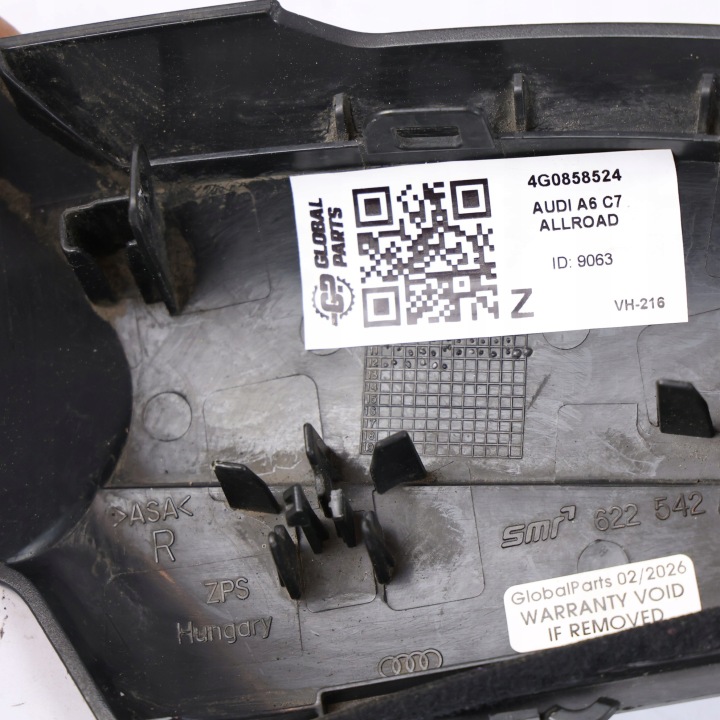 фото №11, Audi a6 c7 allroad s6 c7 защита корпус зеркало боковой правая 4g0858524