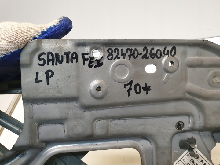 фото №6, Подъемник стекла передний левые перед hyundai santa fe 82470-26040
