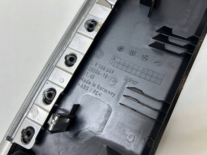 фото №11, Набор декоративных накладка декоры чёрный high-gloss bmw 5 f10 f11