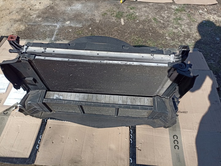 фото №7, Переднее pas верхний радиатор mercedes w117 w176 w246 w156 2.2 cdi