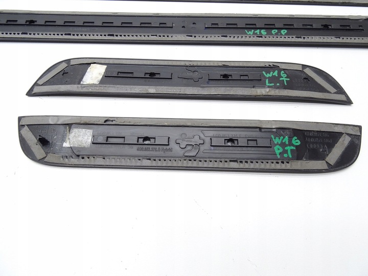 фото №10, Планки пороговые накладки порога комплект 4g0853376 4g0853375 s-line audi a6 c7