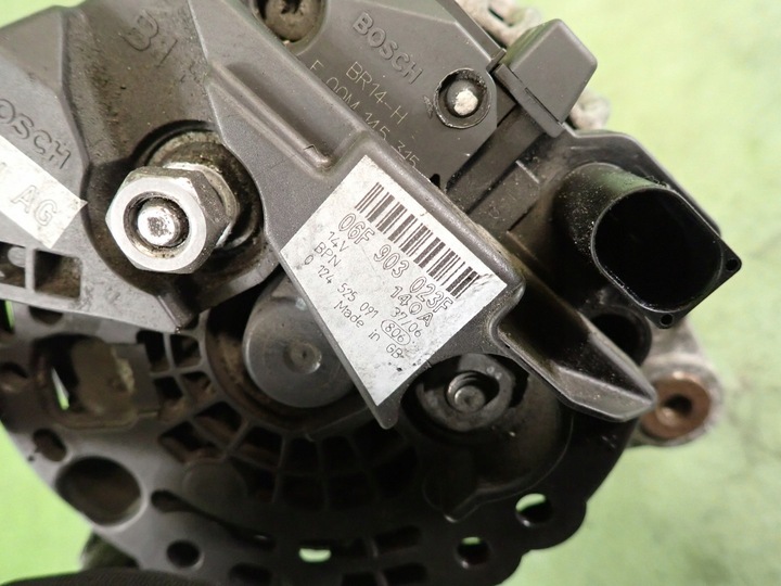 фото №7, Генератор vw eos 2.0 tdi 140a 06f903023f 0124525091