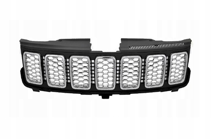 фото №1, Решётка решётка радиатора хром jeep grand cherokee wk2 2017-