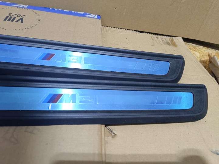 фото №4, Планки накладки пороги пороговые bmw m3 g20 g80