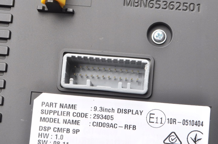 фото №8, Renault clio v zoe дисплей ektan радио навигации 280915092r