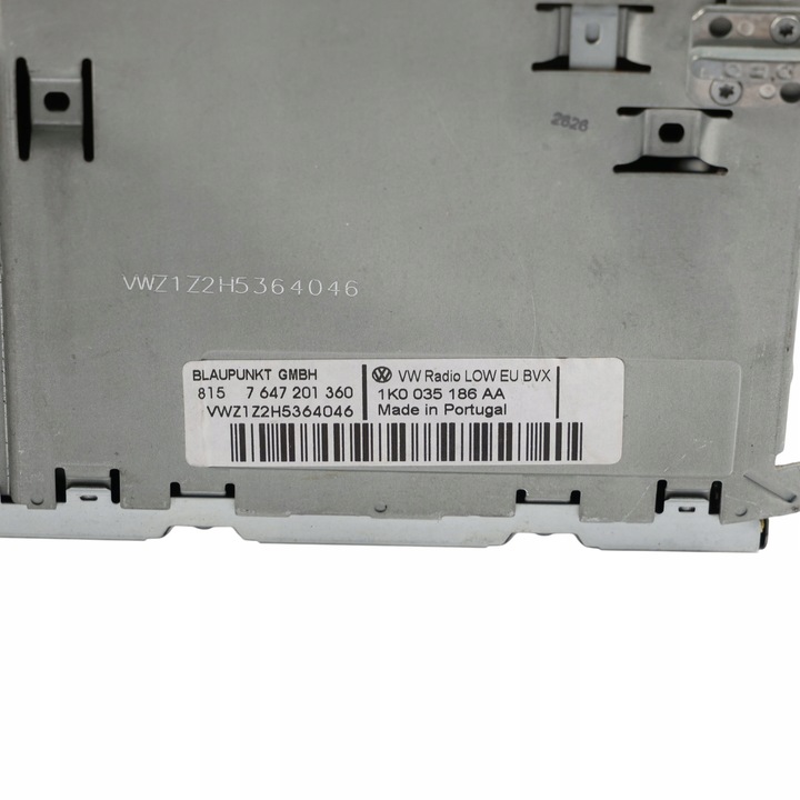 фото №13, Vw volkswagen golf mk5 радио автомобильные проигрыватель cd 1k0035186aa
