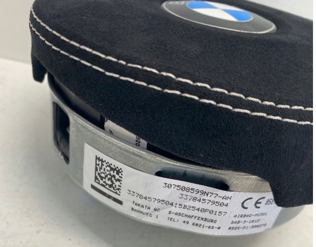 фото №12, Bmw m2 m3 m4 f80 f82 f87 руль m performance замша подушка водителя