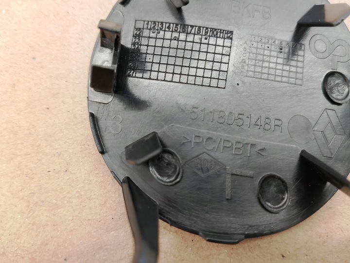 фото №6, Renault megane iv заглушка фаркоп бампер перед