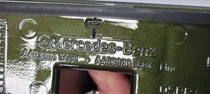 фото №12, Молдинг крыльев комплект mercedes g w463 amg 2nd gen 2022 w цвет 6255