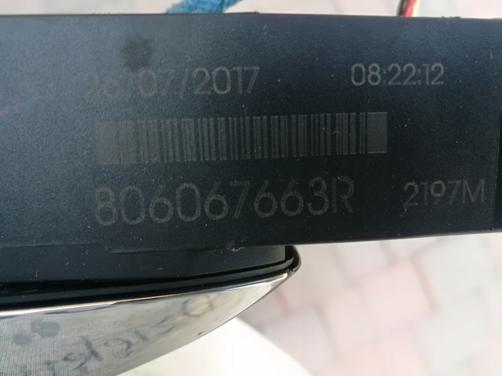 фото №3, Ручка двері лівий-правий перед хром-- megane iv talisman scenic iv