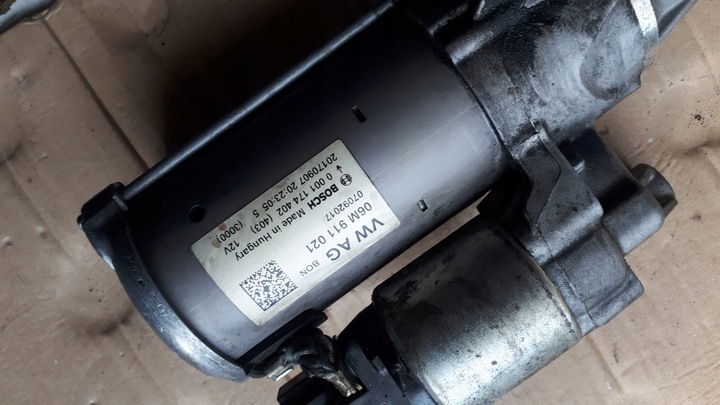 фото №6, S4 b9 a4 8w стартер 3.0 tfsi 06m911021 s5 8w