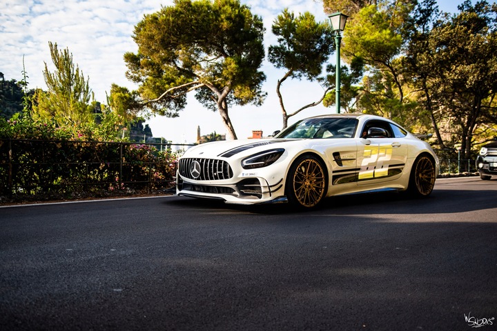 фото №11, Mercedes amg gtr карбон накладка спліттер canardsy