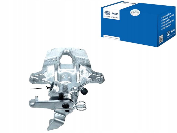 фото №1, Суппорт тормозной hella pagid 4400100qab 4401100qaa