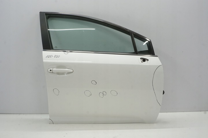 фото №1, Toyota avensis t27 рестайлинг t29 дверь правые перед 040