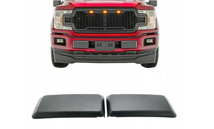 фото №1, 2018+ ford f-150 решётка радиатора бампер заглушка решётка