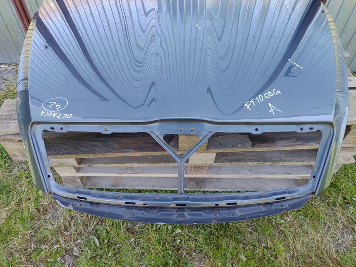 фото №6, Капот крышка двигателя skoda octavia ii рестайлинг 2008-2013 серый