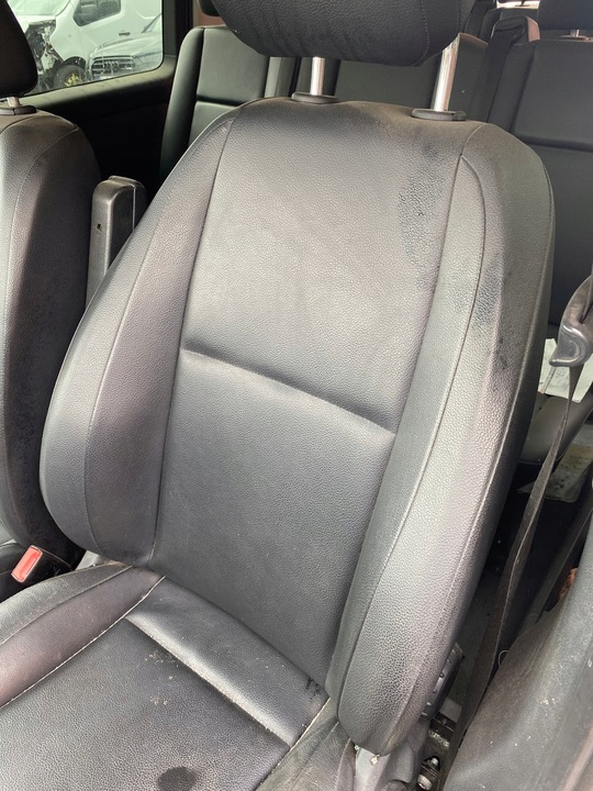 фото №4, Mercedes vito 447 w447 сиденье водителя левый перед кожа салон средство