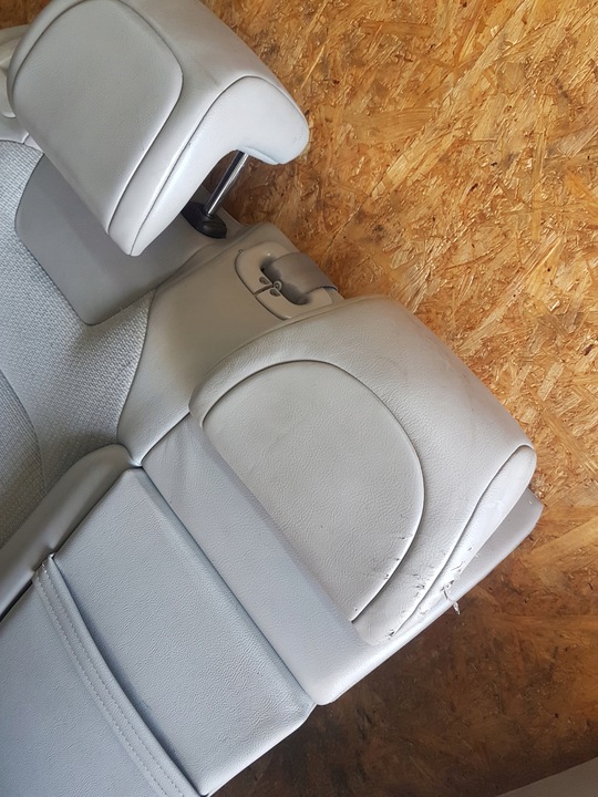 фото №10, Диван задня сидіння зад beż напівшкіра citroen c5 iii 2008-2017