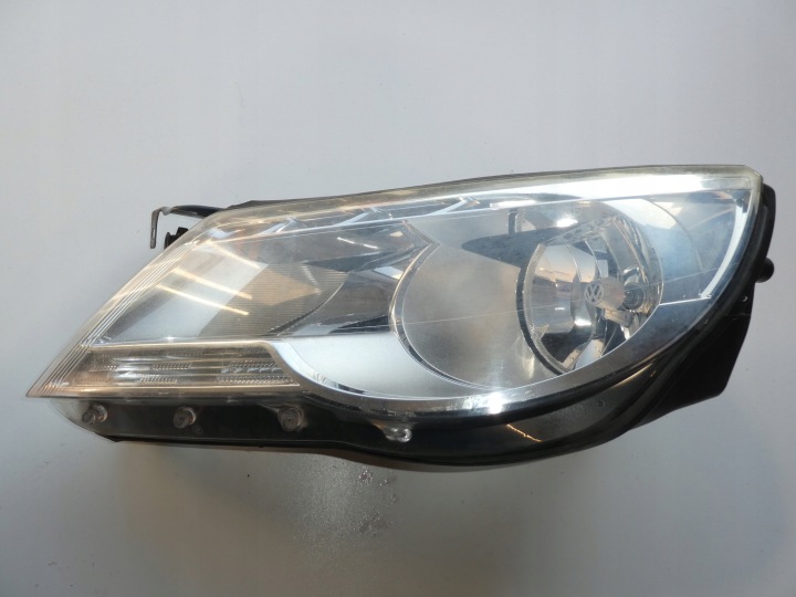 фото №6, Vw tiguan 1 i 5n1 фара левое фара обычная na лампочку 5n1941031p
