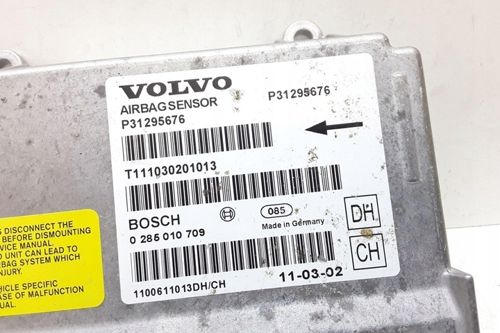 фото №1, Модуль подушка безопасности volvo v70 ii sw p31295676 1.6l дизель 103kw 2009