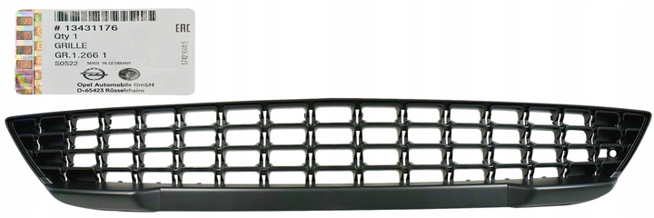 фото №1, Opel оригінальний номер решітка радіатора решітка решітка бампера передньої zafira c оригінал 13431176