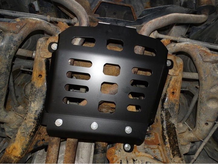 фото №3, Защита моста зад land rover discovery 3 стальной