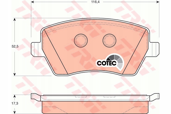 фото №2, Тормозные колодки ham. renault p. clio 05-/kangoo 08- колёса 14/swift/micra/note/db