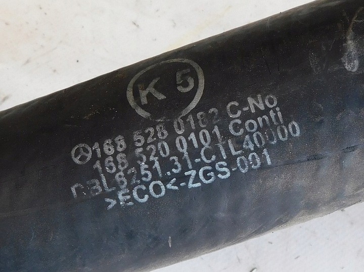 фото №7, Mercedes a w168 1.7 cdi труба турбіни 1685280182c