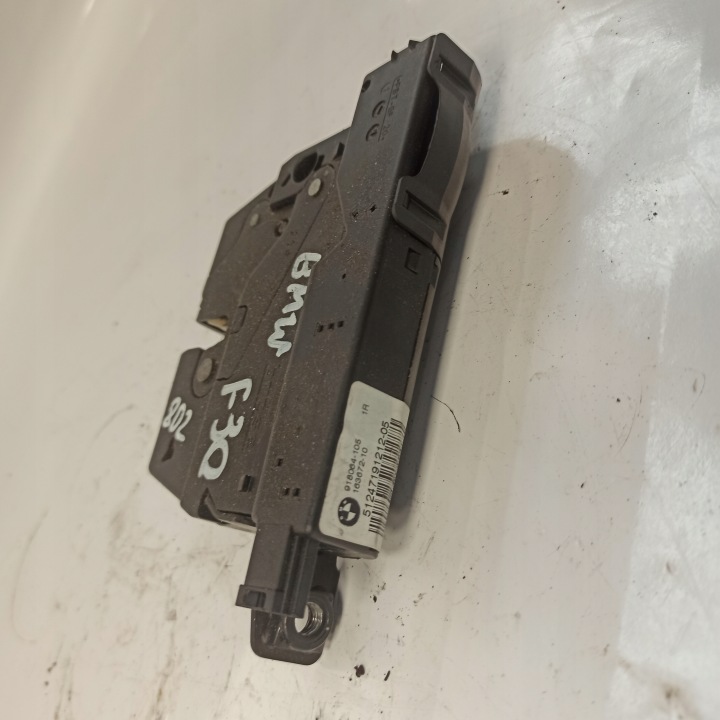 фото №10, Bmw 3 f30 320i замок крышки багажника 7191212 163672-10 918064-105 7224692