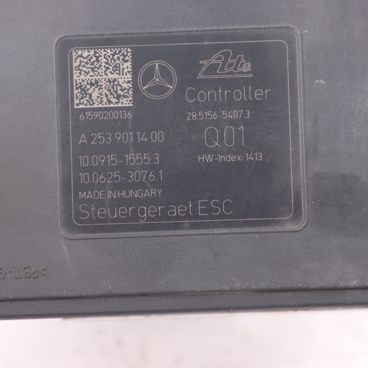 фото №9, Mercedes w205 главный тормозной цилиндр abs a2534312800 a2539011400