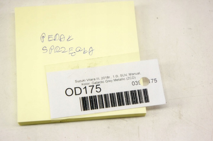 фото №6, Od175 suzuki vitara iii 1.0i педаль сцепления