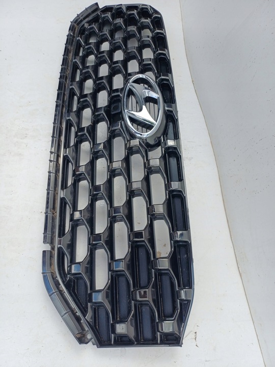 фото №7, Hyundai santa fe iv 4 рестайлинг 20-23 решётка радиатора решётка w бампер перед эмблема