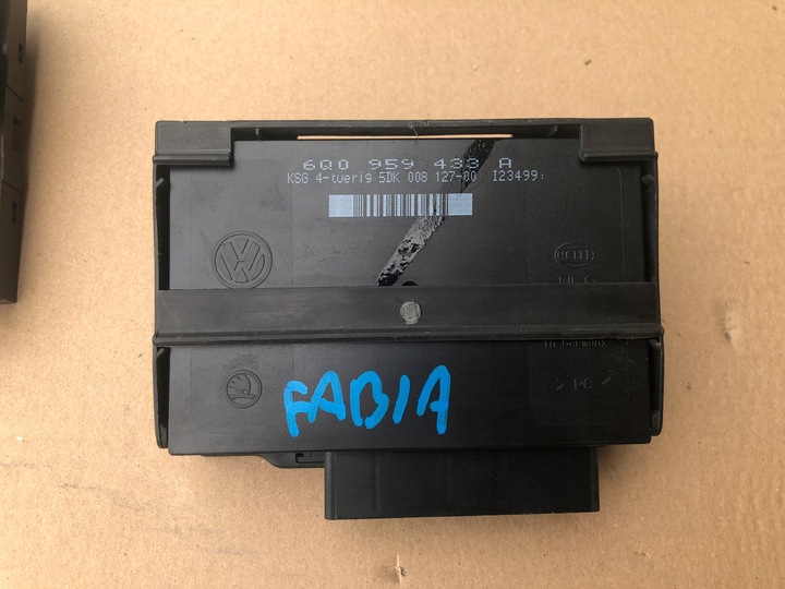фото №1, Модуль комфорту skoda fabia i 99-04 6q0959433a