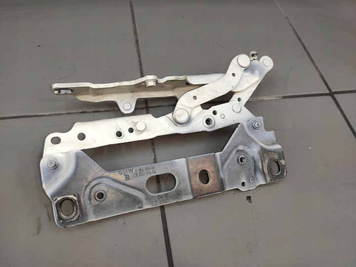 фото №11, Bmw 7 f01 f02 петлі петля капота лівий правий білий комплект оригінал bdb