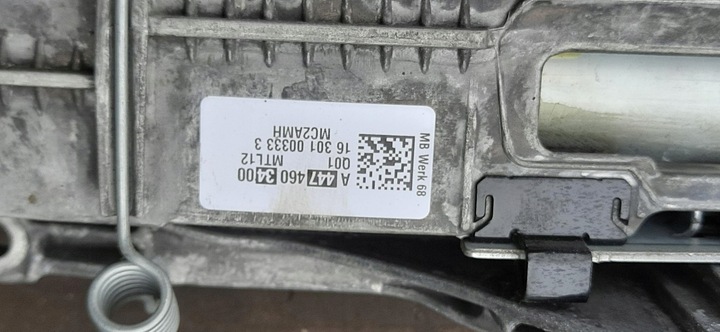 фото №9, Колонка кермова блокування mercedes vito w447 a0999004101