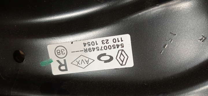 фото №6, Ричаг правий megane 3 scenic 3 новий оригінал 545007549r kpl 58mm