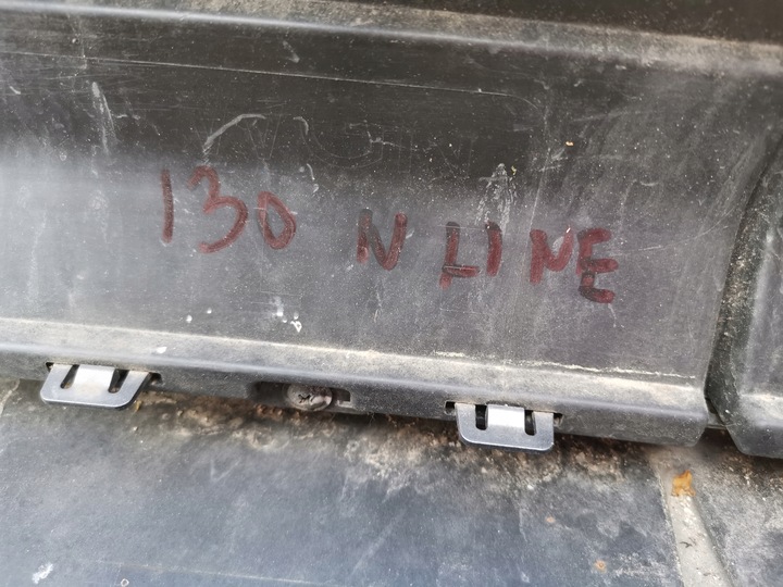 фото №13, Спойлер накладка бампер зад hyundai i30 n line