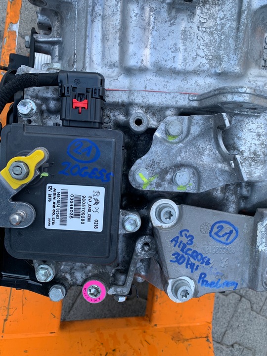 фото №7, Peugeot citroen opel ds skrynia коробки передач автоматическая автомат 20ge55