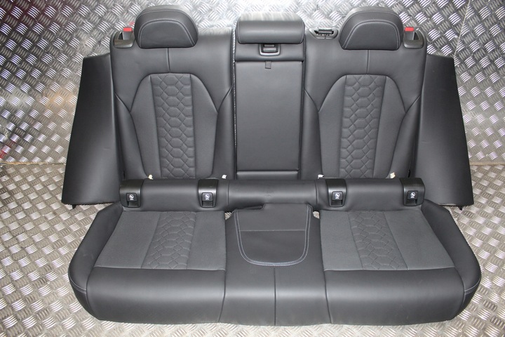 фото №8, Bmw x4m f98 x4 g02 обивка сиденья диван обшивки планки кожа / чёрная