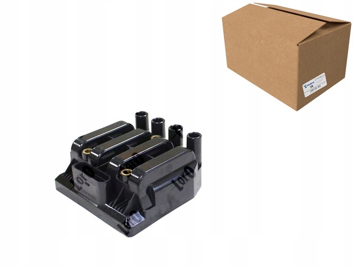 фото №1, Катушка зажигания 4 connectors [6 -pin] saw teeth тип 2.0 skoda