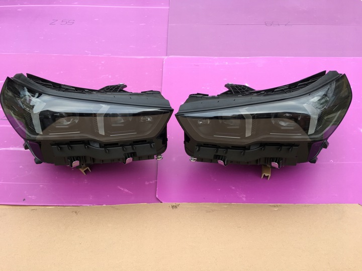 фото №10, Bmw 5 g60 новая лампа led тень чёрный перед капот бампер крыло - m5 g90