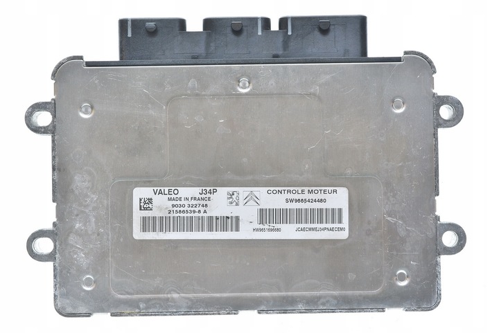 фото №1, Комп'ютер peugeot 207 1.4 21586539-8a 9665424480 9651696680