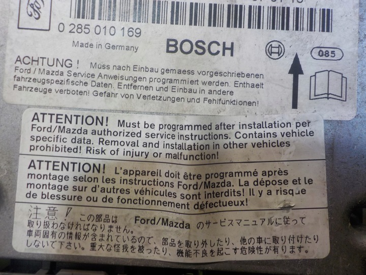 фото №4, Range rover l322 3.6 tdv8 07r 5d модуль датчик подушка безопасности nnw507970 0285010169