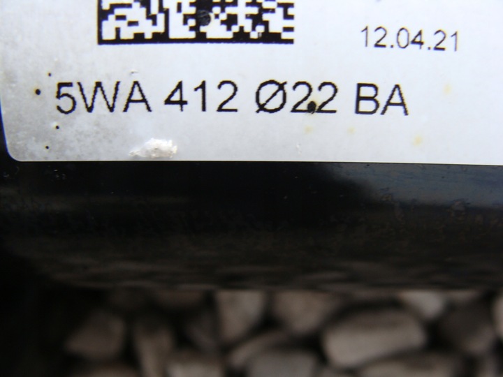 фото №3, Поворотный кулак амортизатор левый golf viii gti 2.0 tfsi 5wa407257b 5wa412022ba